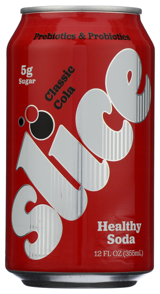 Slice Soda Classic Cola Hlthy - No Plunge - Front