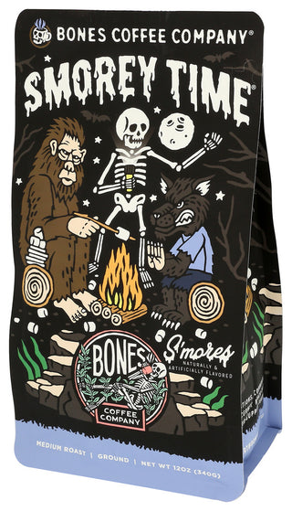 Bones Coffee Company Coffee Grnd Smorey Time - Right - Front