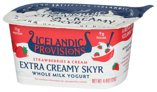 Icelandic Provisions Yogurt Strw And Crm Skyr - Right - Front