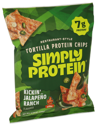 Simplyprotein Chips Tortilla Jlpn Rnch - Left - Front