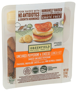Greenfield Kit Uncured Pepperoni - Left - Front