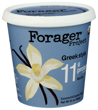 Forager Project Yogurt Grk Vanilla - Left - Front