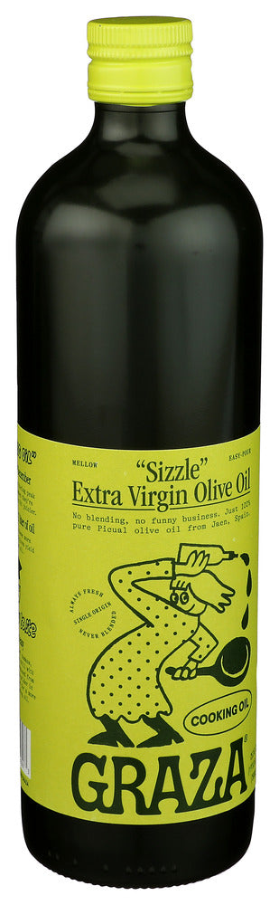 Graza Oil Evoo Sizzle - Left - Front