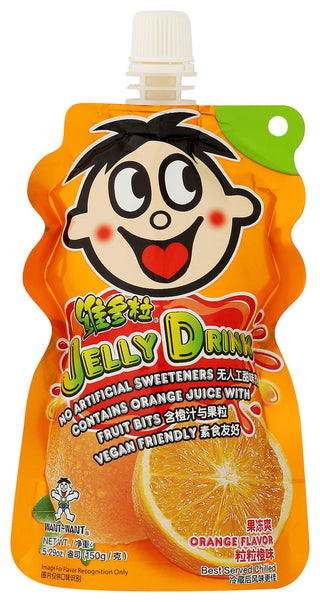 Want-want Drinks Jelly Ww Orange - No Plunge - Front