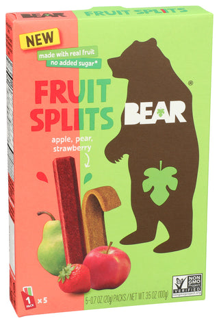 Bear Yoyo Fruit Splits Apl Strwbry - Left - Front