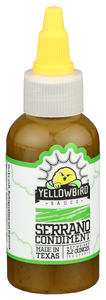 Yellowbird Sauce Condiment Serrano - Left - Front