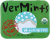 VERMINTS BREATH MINTS, WINTERGREEN TIN, 1.41 OZ. - No Plunge - Front