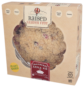 Raised Gluten Free Pie Cranberry Apple 9 Inc - Right - Front