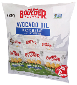 Boulder Canyon Chips Avo Oil Sslt 6pk - Right - Front