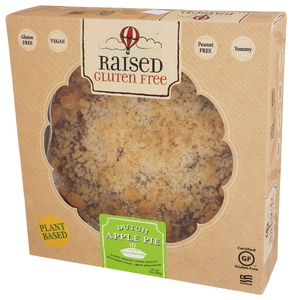 Raised Gluten Free Pie Apple Bakery 9 Inch - Right - Front