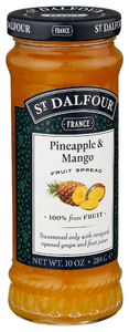 St Dalfour Conserve Pnapple Mango - Left - Front