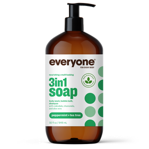 Everyone Soap Peppermint Tea Tree - Centre - Front