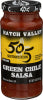 SOUTHWESTERN HATCH VALLEY GREEN CHILE MEDIUM SALSA, 16 OZ. - Centre - Front