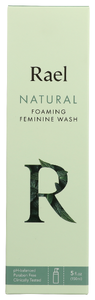Rael Wash Feminine Ntural Foam - No Plunge - Front