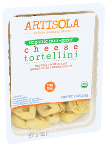 Artisola Tortellini Cheese Org - Left - Front
