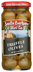 Santa Barbara Olives Truffle Stuffed - No Plunge - Front