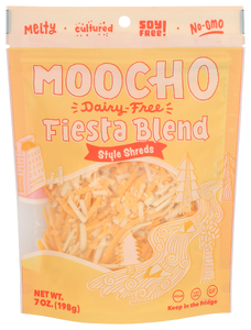 Moocho Cheese Fiesta Blnd Shrds - Centre - Front