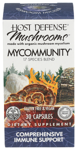 Host Defense Mushrooms Immune Mycommunity Mshrm - Centre - Front
