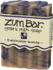 ZUM BAR FRANKINCENSE-LAVENDER GOAT'S MILK SOAP, 3 OZ.  - Right - Front