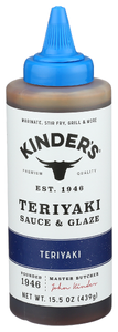 Kinders Marinade Teriyaki Sqz - Centre - Front