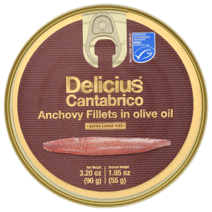 Delicius Anchovy Flt Cantbrian Oo - No Plunge - Front