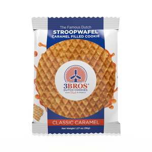 3bros Wafer Clssc Caramel Sngl - Centre - Front