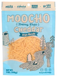 Moocho Cheddar Shreds - No Plunge - Front