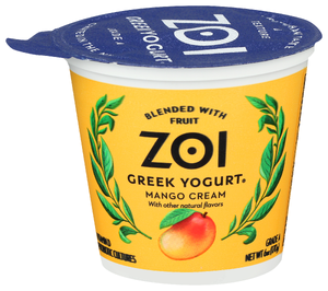 Zoi Yogurt Greek Mango Cream - Centre - Front