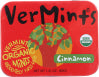 VERMINTS BREATH MINTS, CINNAMON TIN, 1.41 OZ. - No Plunge - Front