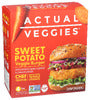 Actual Veggies Burger Veggie Swt Potato - Left - Front
