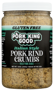 Pork King Good Pork Rind Crumbs Italian - No Plunge - Front