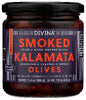 Divina Olives Smoked Kalamata - No Plunge - Front