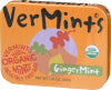 VERMINTS BREATH MINTS, GINGERMINT TIN, 1.41 OZ. - Right - Front