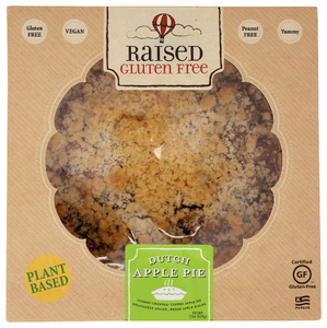 Raised Gluten Free Pie Apple Bakery 9 Inch - No Plunge - Front
