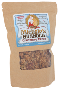 Micheles Granola Granola Cranberry Pecan - Left - Front