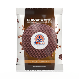 3bros Wafer Choc Brwni Sngl - Centre - Front