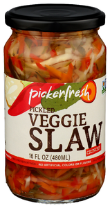 Pickerfresh Slaw Pickled Veggie - Left - Front