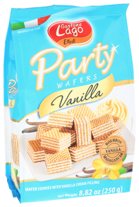 GASTONE LAGO ELLEDI PARTY WAFERS, VANILLA, 8.82 OZ.  - Left - Front