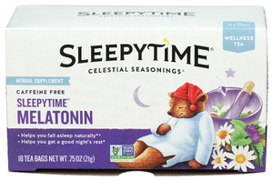 Celestial Seasonings Tea Melatonin Slpytme - Centre - Front