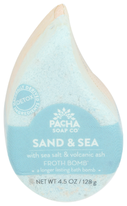 Pacha Soap Co Bomb Sand And Sea Froth - Centre - Front