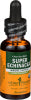 HERB PHARM 4-PLANT-PART BLEND SUPER ECHINACEA LIQUID HERBAL SUPPLEMENT, 1 FL. OZ. BOTTLE - Left - Front