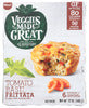 Veggies Made Great Frittata Tomato Basil - No Plunge - Front
