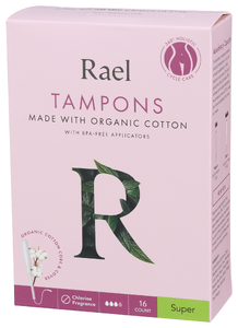 Rael Tampons Cotton Super - Right - Front