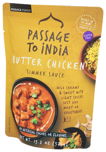 Passage Foods Sauce Butter Chicken - Right - Front