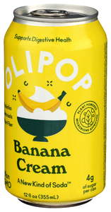 Olipop Tonic Sprklg Banan Cream - Right - Front