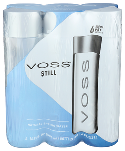 Voss Water Pet Still 4 6pk - Centre - Front