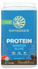 SUNWARRIOR WARRIOR BLEND CHOCOLATE, PEA, HEMP SEED & GOJI BERRY BLENDED PROTEIN, 750 G. - No Plunge - Front