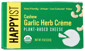 Happyist Cheese Crm Grlc Hrb Org - No Plunge - Front