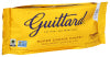 GUITTARD SEMISWEET CHOCOLATE SUPER COOKIE CHIPS, 48% CACAO, 10 OZ. BAG - Left - Front