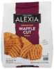 ALEXIA FRIES, SEASONED WAFFLE CUT, 20 OZ. - No Plunge - Front